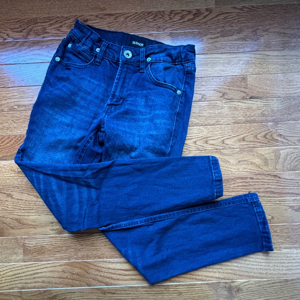 Hudson Girls Denim Jeans, Size 8, Adjustable Waist